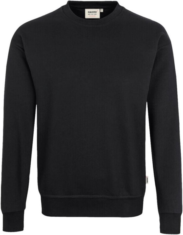 Hakro - Sweatshirt Unisex Performance, schwarz, Unisex-Größe: l