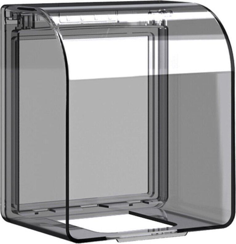 Wasserdichter Schutz für Steckdosenabdeckung Typ 86 (12,2 × 10,8 × 7,3 cm), wasserdichte Steckdosenabdeckung, Schalterab...