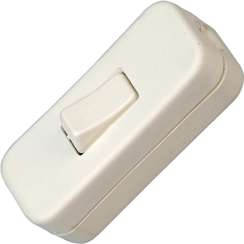 FP - Kopp - Schnurzwischenschalter, 1-polig, 6A, Farbe: weiß - 191317086