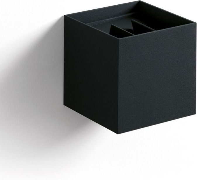 Novolux - Wandleuchte Beam Ip54 Led Cob 2x3w 290lm Cri80 3000k 5º/130º Auf Und Ab Schwarz