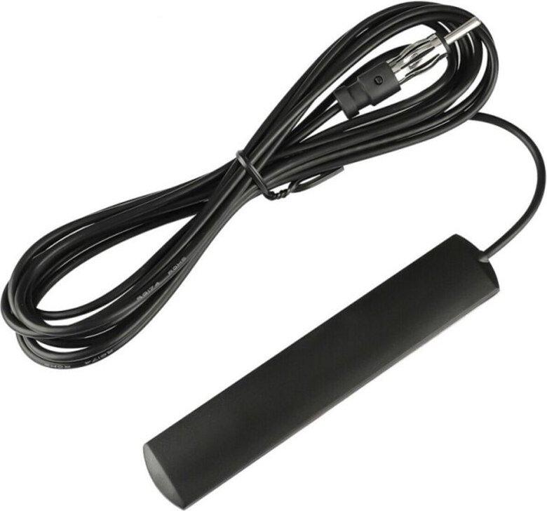 Ahlsen - Autoradio-Antenne Sticky Breeze DIN-Stecker-Adapter mit 3 m Kabel, kompatibel mit Auto, lkw, Fahrzeug, suv, Jee...