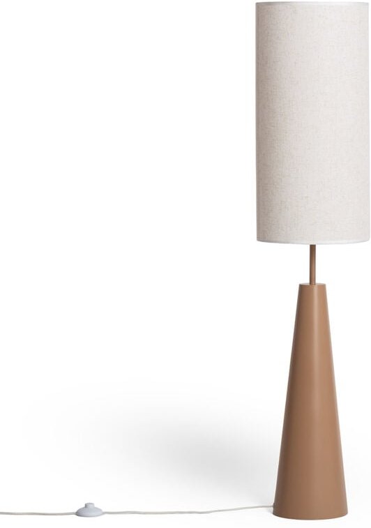 Stehlampe Metall Dembar Beige