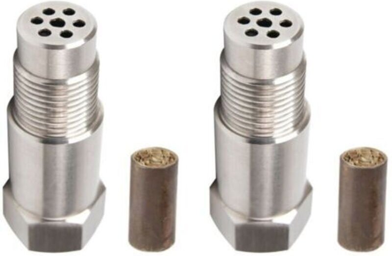 ZVD - Lot de 2 capteurs d'O2, capteur d'oxygène pour voiture Cel Fix Check Engine Light Eliminator Adapter Oxygen M18X1....