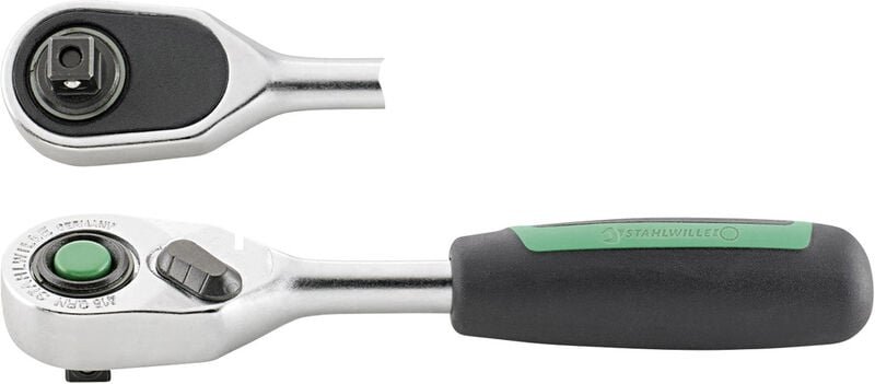 Stahlwille - 415 qr n 11111020 Umschaltknarre 1/4' (6.3 mm) 117 mm