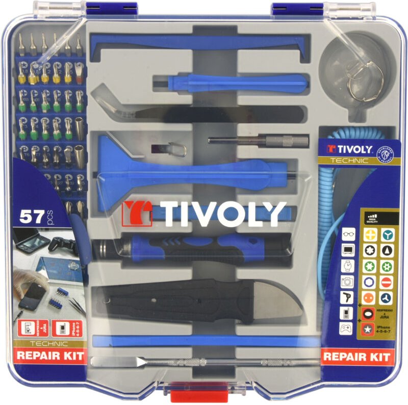 Box mit 57 Stück. Öffnen/Reparieren von Smartphones/elektrischen/elektronischen Geräten - Tivoly