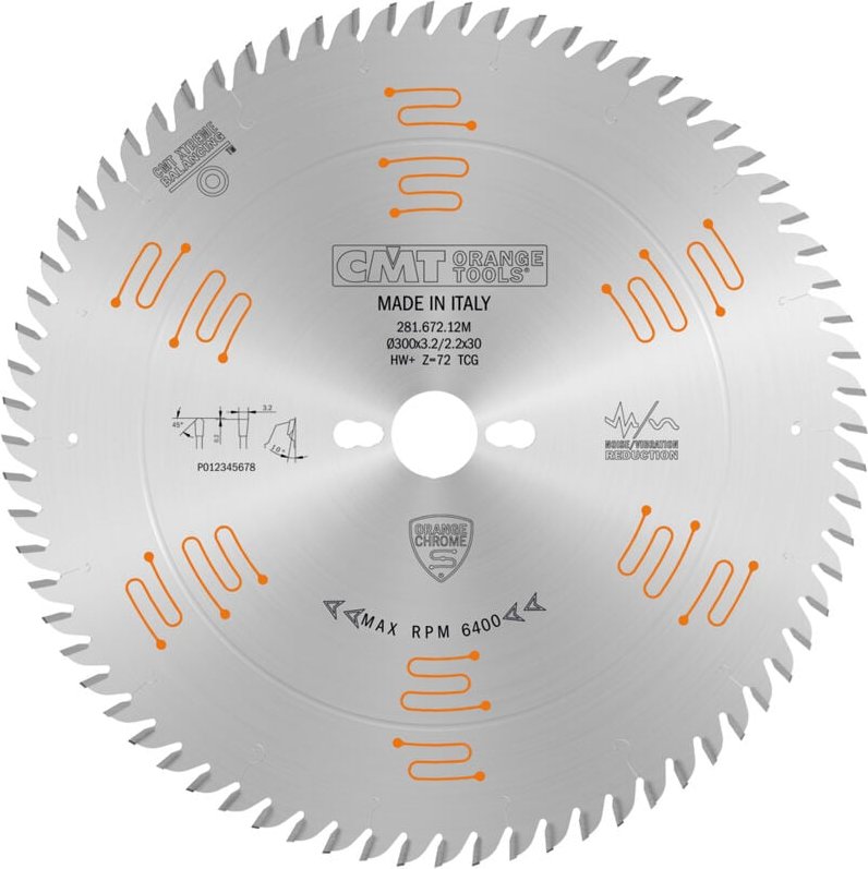 281.790.54FF CHROM TRAPEZKLINGE HW 190x2.65/1.8x20FF Z54 TCG 4pos