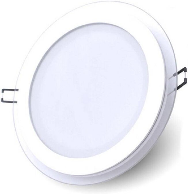 Trade Shop Traesio - Trade Shop - slim led pannello incasso bordo in vetro 6W cct tre colorationen von light P75E-T3C -