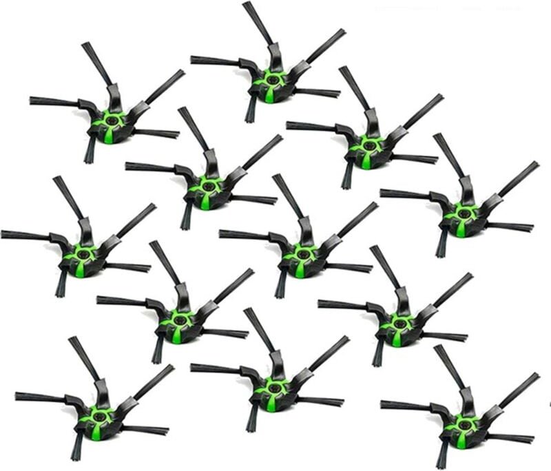12Pcs für S9 + Reinigung Roboter Staubsauger Zubehör Seite Pinsel Ersatz