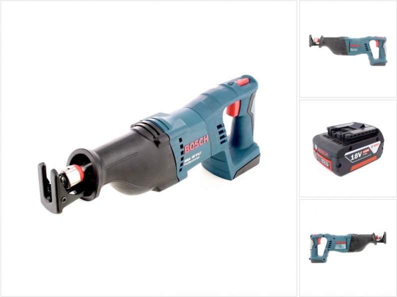 Bosch GSA 18 V-Li Akku Säbelsäge 18V + 1x Akku 5,0Ah - ohne Ladegerät