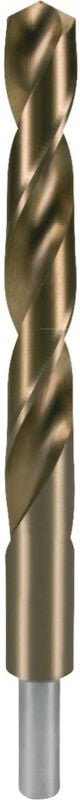 Spiralbohrer din 338 Typ n Nenn-Ø 17 mm HSS-Co5 profilgeschliffen Gold abgesetzter Schaft 5xD rechtsschneidend
