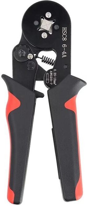 Fitags - Crimpzange, Crimpzange für 0,08-10 mm² Kabelschuhe, Profi Zange Crimpwerkzeug