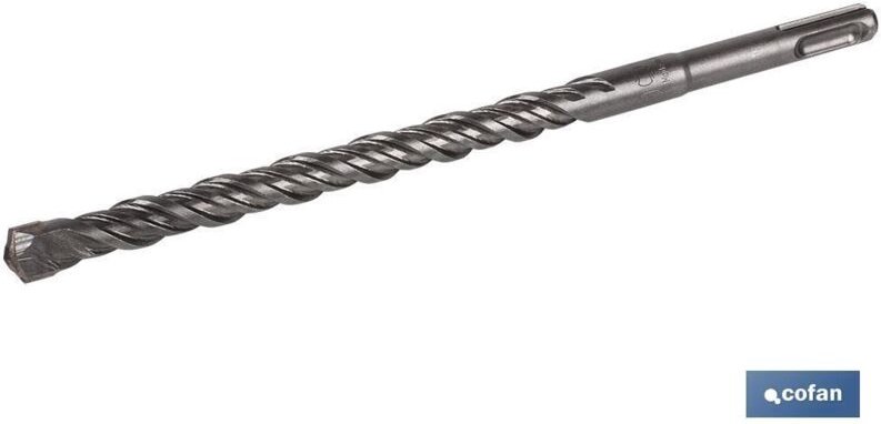 SDS Plus Schnellerer Hammerbohrer für Wände (Ø18 x 610 mm.) COFAN 097818610