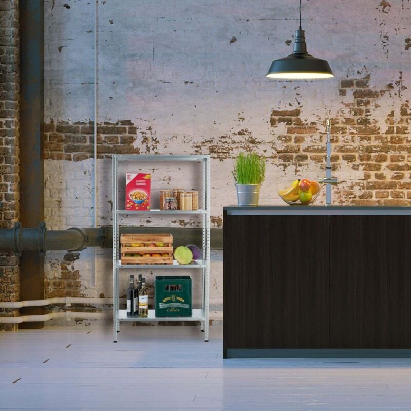 Schwerlast stahlregalsystem 2er set verstellbar