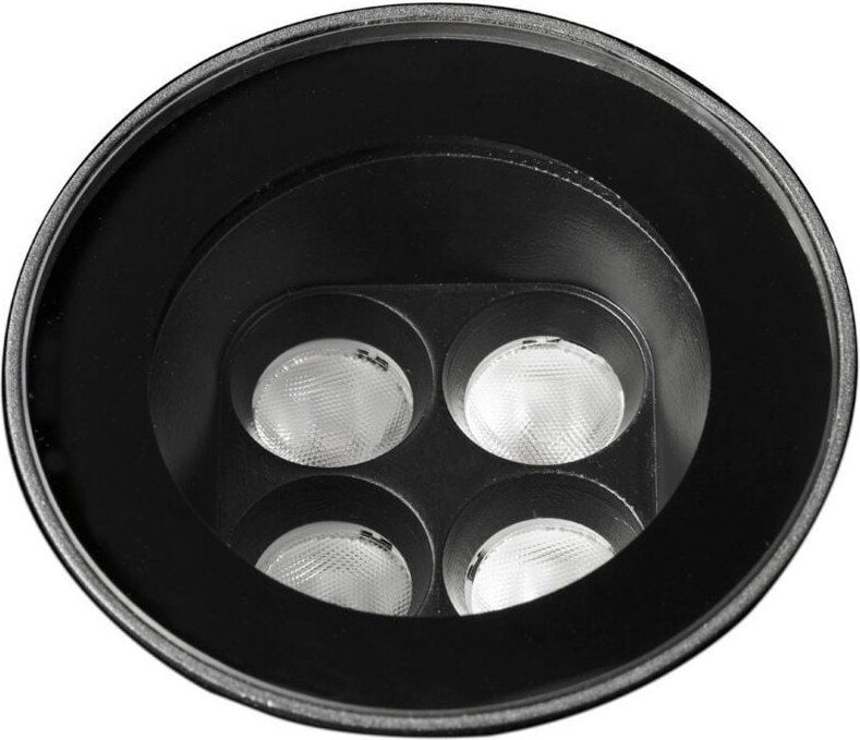 Tras Bodeneinbauleuchte schwarz matt von faro 71702