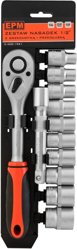 1/2" Steckschlüsselsatz 12-teilig - E-400-1951