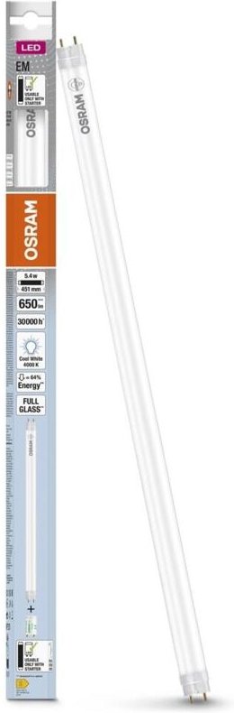 Osram - ledtube / röhrenform t8 15 em 438 5.4w 840 - 438mm - 4099854038549 - 4099854038549