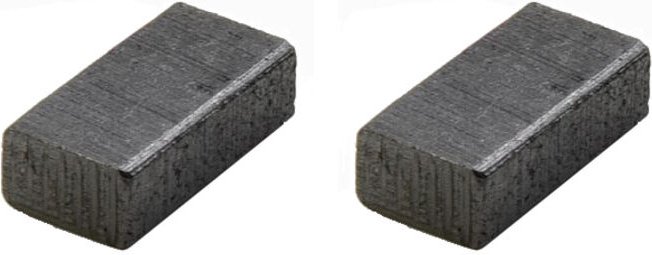 Trade-shop - 2x Motorkohlen Kohlebürsten 6,5x8x14,5mm kompatibel mit Bosch Stichsäge, Winkelschleifer, Schlagbohrmaschin...