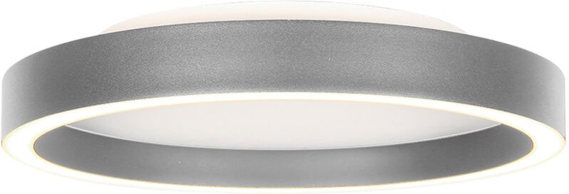 Steinhauer - deckenleuchte - Ringlux - stahl - metall - Ø 30cm -