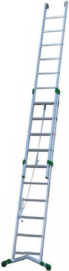 Thumbnail - Matisère - Schiebleiter 9 + 10 Sprossen - Länge 5.10m - P320-2F