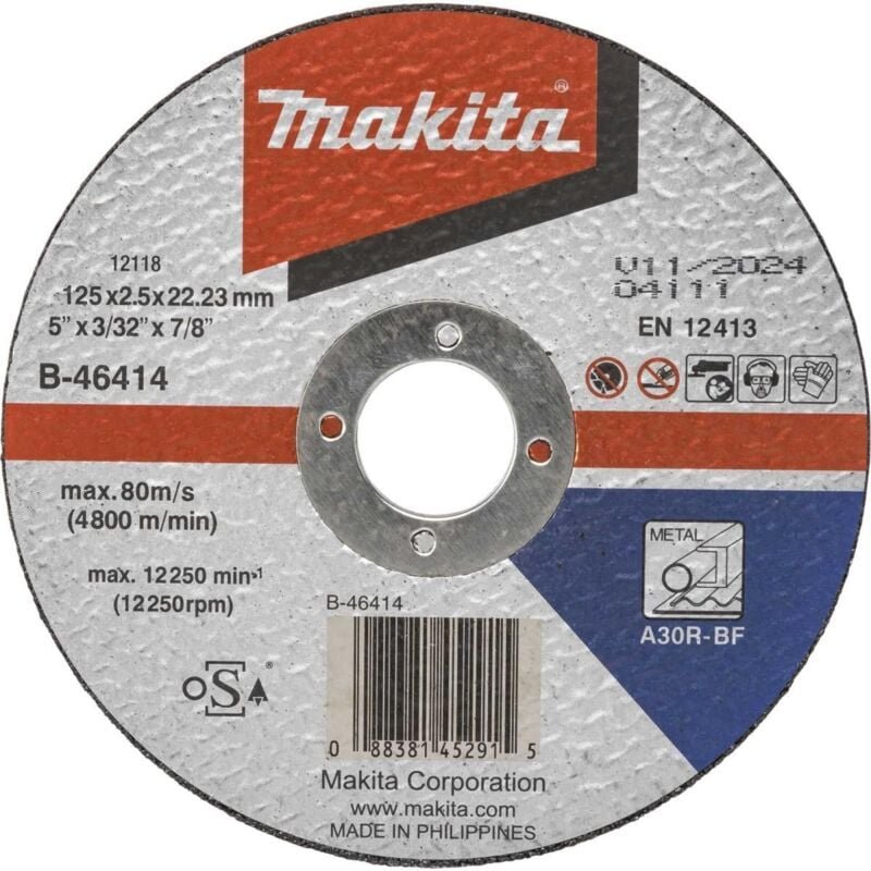 B-46414 Trennscheibe 125x2,5mm Stahl - Makita