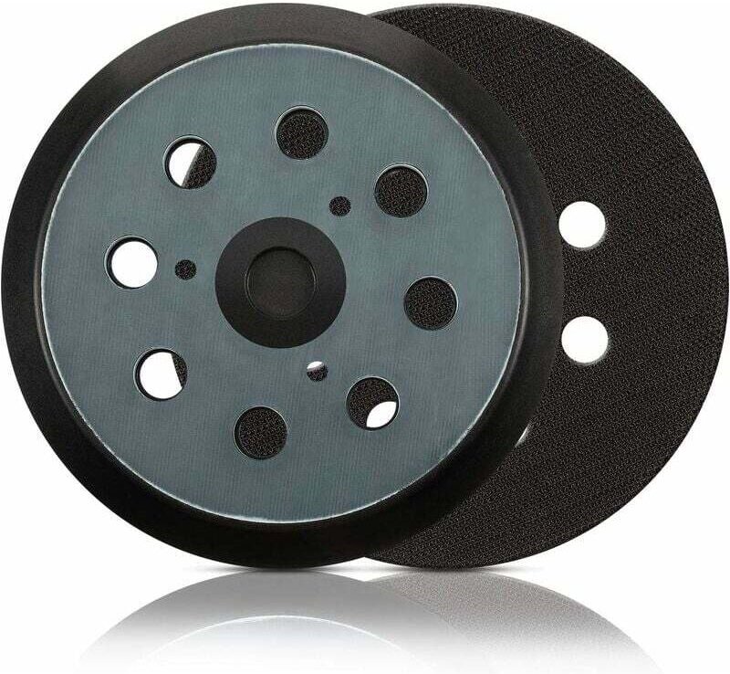 Stück 5 Zoll 8 Löcher Ersatz-Schleifpad Klett-Schleifpad Ersatz Kompatibel mit Makita BO5010, BO5030K, BO5031K, BO5041K