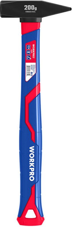 200g Maschinistenhammer mit Fiberglasgriff Workpro