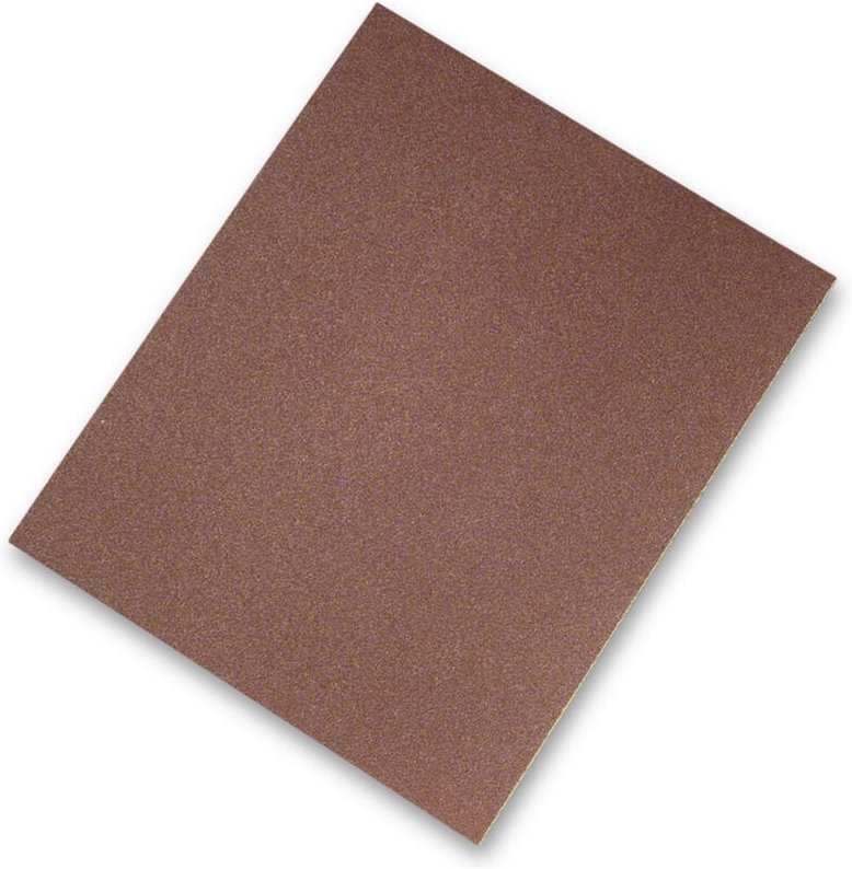 Sia Wasserfestes Schleifpapier 230x280mm K220 für Nass- & Trockenschliff, hohe Abtragsleistung, 50 Blatt, braun