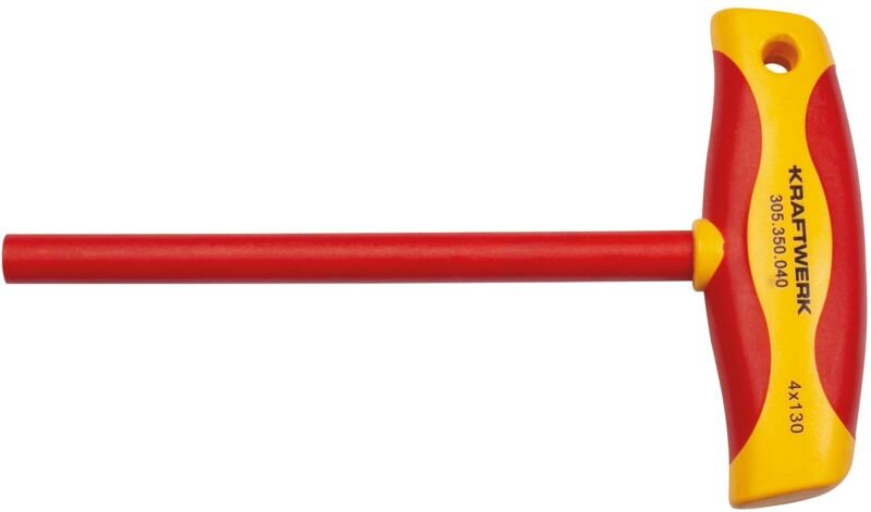 Steckschlüssel T-Griff Schraubendreher 4 mm vde