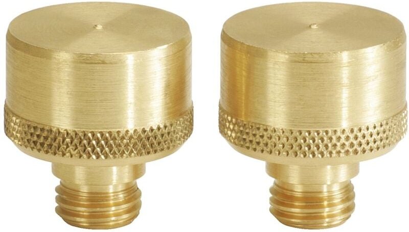 Thumbnail - Messing Eintreiber-Aufsatz-Satz, 2-tlg, ø 12mm