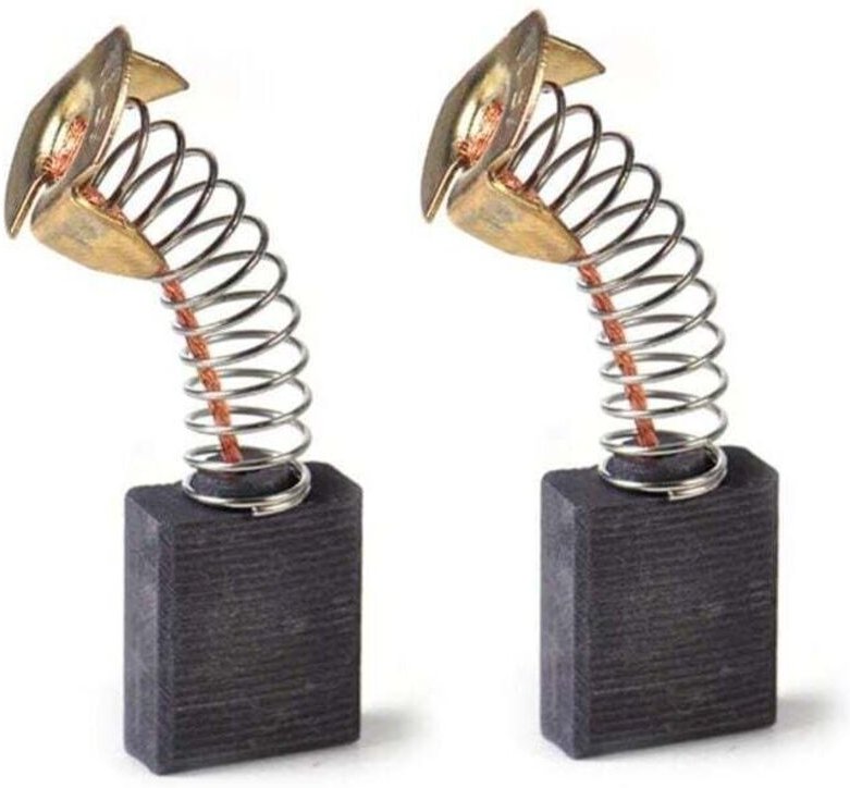 Satz mit 2 Kohlebürsten für Elektromotoren, für Elektrowerkzeuge