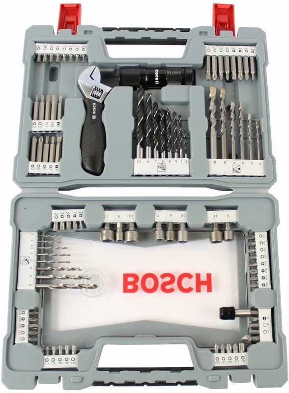 Premium X-Line Bohrer- und Schrauber-Set, 91-teilig - Bosch