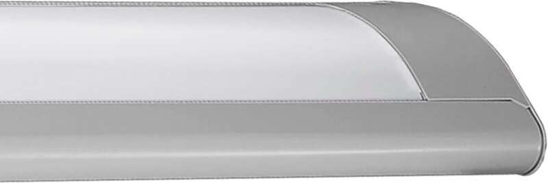 18 w LED-Bildschirm aus mattsilbernem Aluminium, kalt