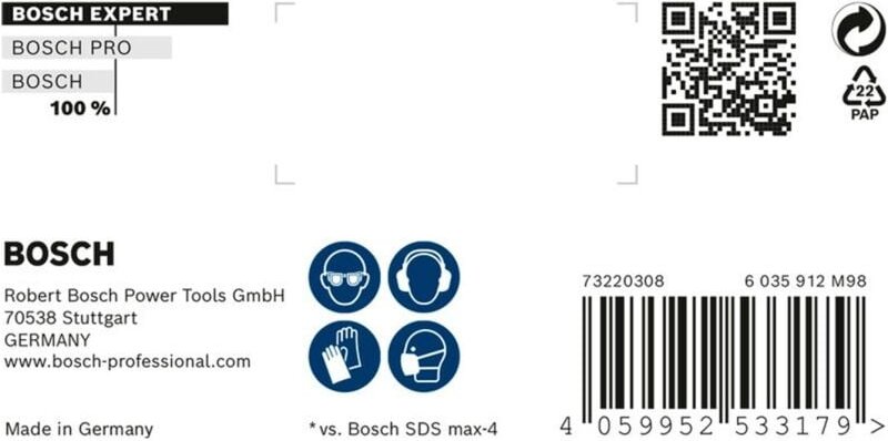 Bosch EXPERT SDS max-8X Hammerbohrer, 25 x 800 x 920 mm