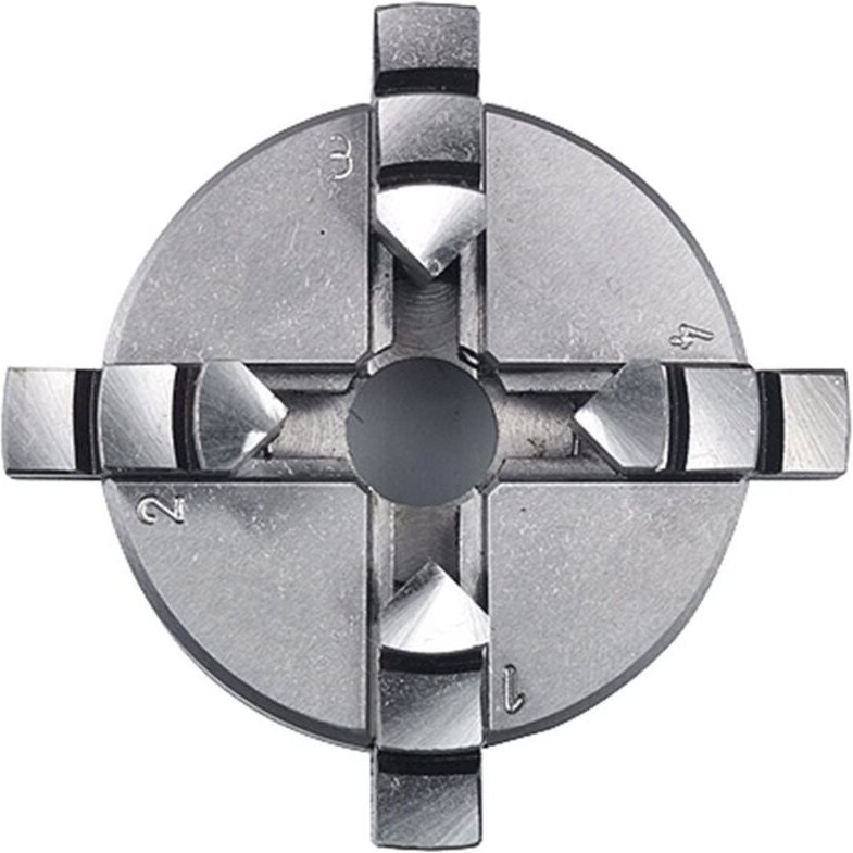 Proxxon 4-Backen-Drehfutter zentrisch spannend für Feindrehmaschine FD 150/E