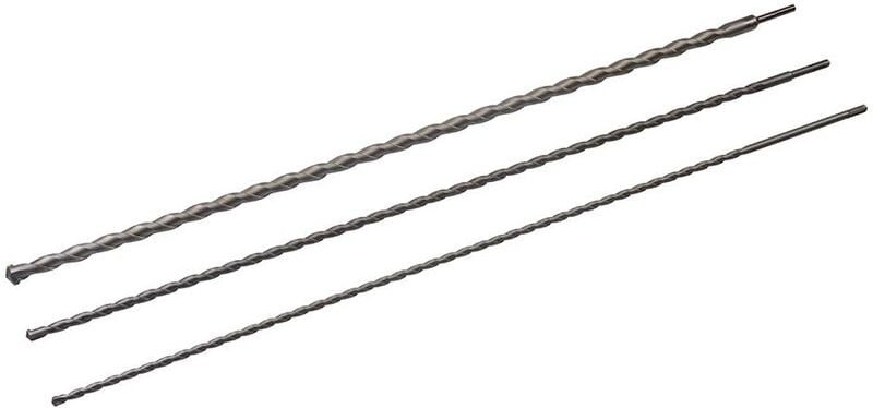 SDS-Plus Steinbohrer Satz 100 cm / 1000 mm 12-16-24 mm