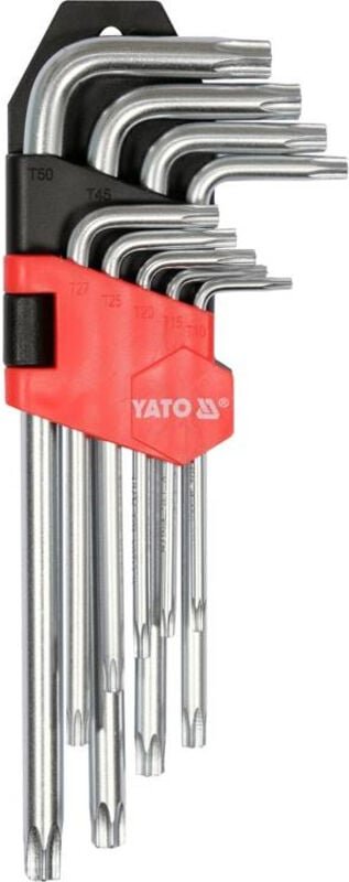 Torx-Inbusschlüssel t10-t50, 9-tlg. YT-0511 Yato