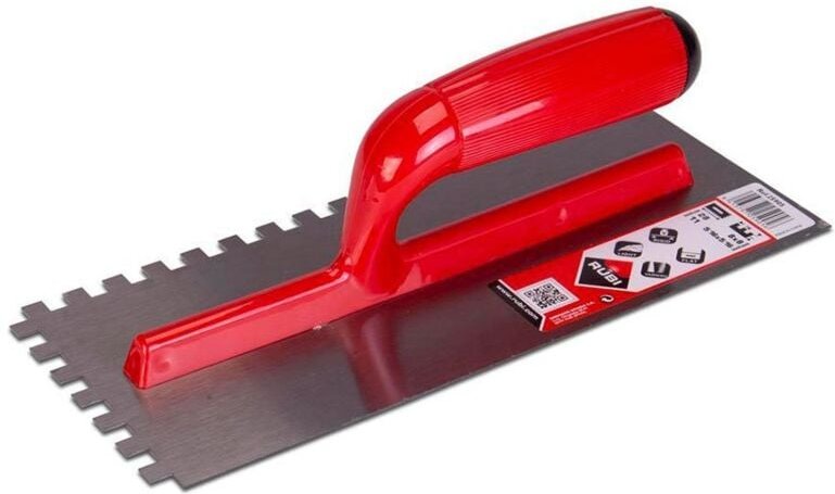 Stahlkamm 28 cm (8 x 8) offener Kunststoffgriff 25905 RUBI