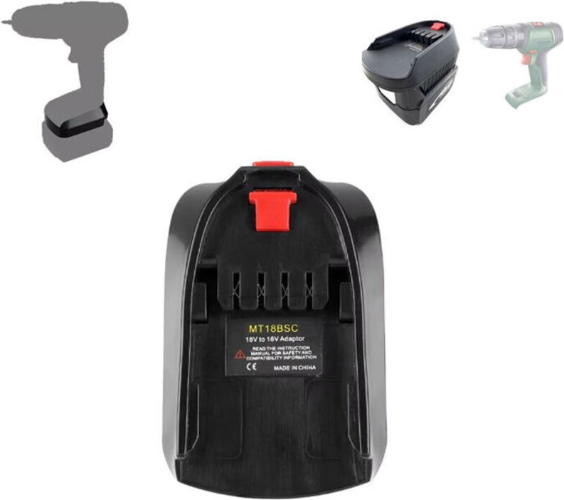Bosch 18-V-Werkzeugakku-Adapter, Makita 18VB-Akku auf Bosch 18VC-Werkzeugkonverter, Makita-Akku für Bosch c. mumu Tools