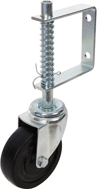 Gefederte Laufrolle für Schiebetore 100 mm, 57 kg