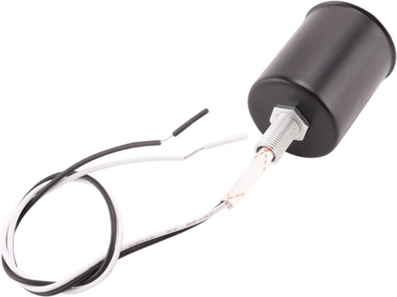 E27 Keramik Schraube Base Runde led Gluehbirne Lampenfassung Halter Adapter Metall mit Draht Schwarz