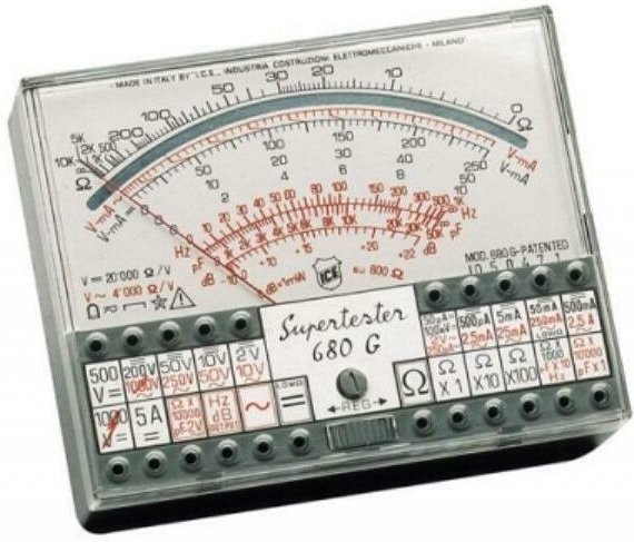 Melchioni - Professionelles analoges multimeter eis eis 680/g 530134502