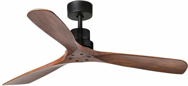 Deckenventilator ohne Licht schwarz ø 132 cm lantau-g