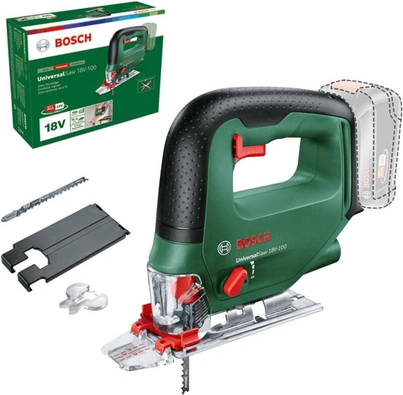 Diy UniversalSaw 18V-100 Akku-Stichsäge solo (0603011100) - Bosch