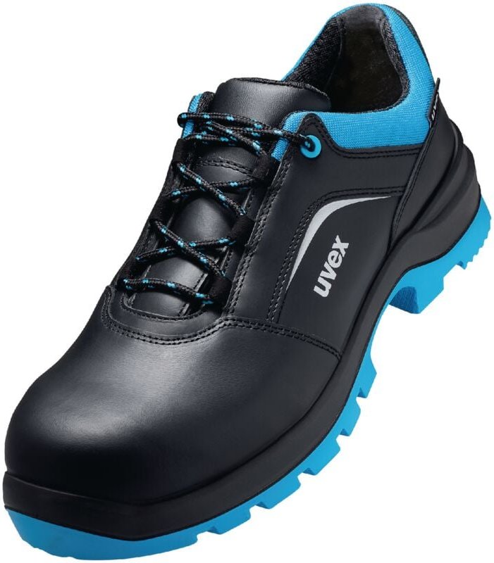 UVEX 2 xenova Sicherheits-Halbschuh Gr. 39 W11 S2 ESD SR schwarz/blau 9555.8