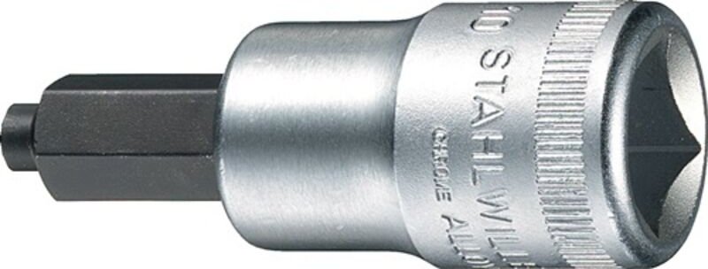 Stahlwille - 54 ic 8 03070008 Innen-Sechskant bo Steckschlüssel-Bit-Einsatz 8 mm 1/2' (12.5 mm)