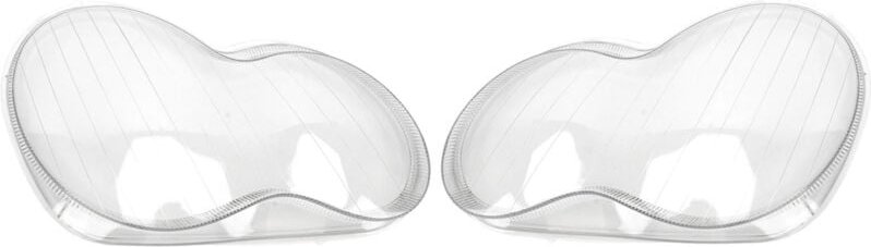 Paar klare Scheinwerfer-Objektivabdeckung, hohe Sichtbarkeit, vordere linke und rechte Scheinwerfer-Objektivabdeckung, E...