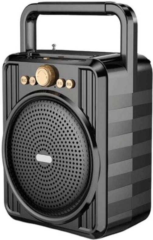 Tragbares AM-FM-Radio mit bestem Empfang, klarem Lautsprecher, Retro-Kurzwellenradio, wiederaufladbarer Akku für Outdoor...