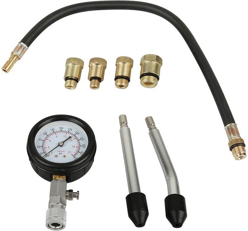 Kompressionstester Kompressionsprüfer Kompression pkw lkw benzin Motor Meßgerät