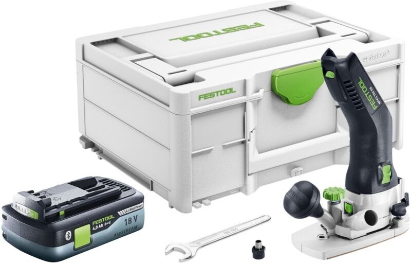 Festool MFKC 700 EB-Basic Akku Modul Kantenfräse 18 V 8 mm Brushless + 1x Akku 4,0 Ah + Systainer - ohne Ladegerät