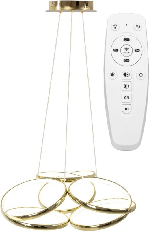 Toolight - lampe led APP794-CP flat gold